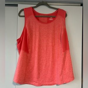 Womens plus athletic tank top